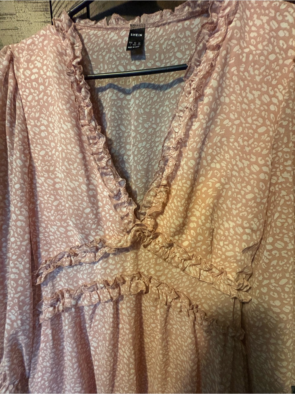 🔥SHEIN White Eyelet skirt, Blue Floral Dress,Pink Print & Tie-Dye Tank Dress🔥 - Picture 7 of 8
